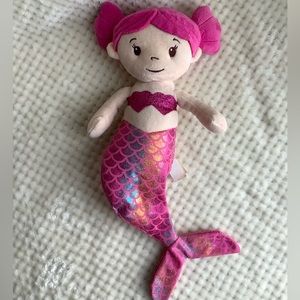 Dan Dee 2019 Pink Mermaid Plush Doll Stuffed Animal Toy